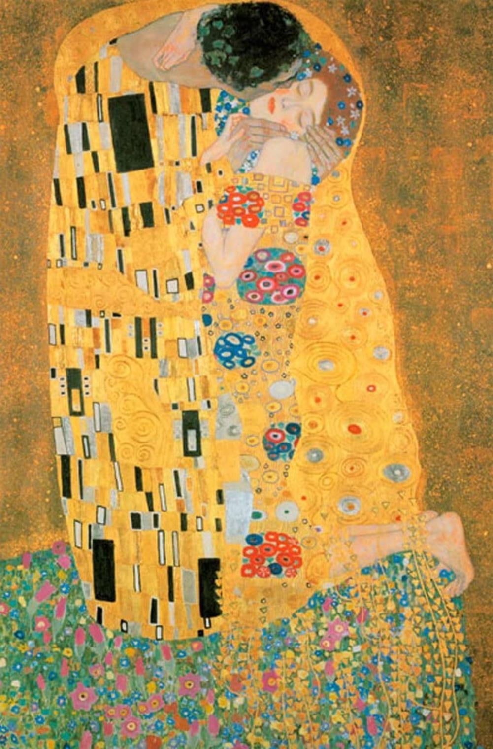 Piatnik Klimt Lady with the Fan Jigsaw Puzzle 1000 Pieces 