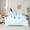 Blue L, variant on Manfei Letter A Monogrammed 7-Piece Twin Bedding Sets,Cute Cartoon Bowtie Bedding Comforter Set,Blue Bow Tie Sheet Sets For Girls Kids,Microfiber Room Decorative Reversible