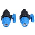 thumbnail image 4 of Quick Connector Ball Valve G3/4 Male Thread Shut Off Ball Valve Interlocking Easy Operation Leakproof for Gardening Production for Home Gardening, 4 of 8
