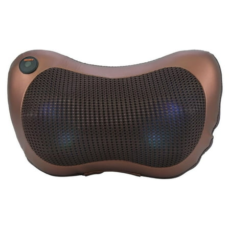 Rdeghly Lumbar Massage Pillow Neck Massage Pillow Electronic Heat