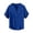 Blue, variant on Mens Linen Shirts Casual 3/4 Sleeve T-Shirts Button down Shirt Regular-Fit Henley T-Shirt Summer Lightweight Beach Vacation Tops Blue M