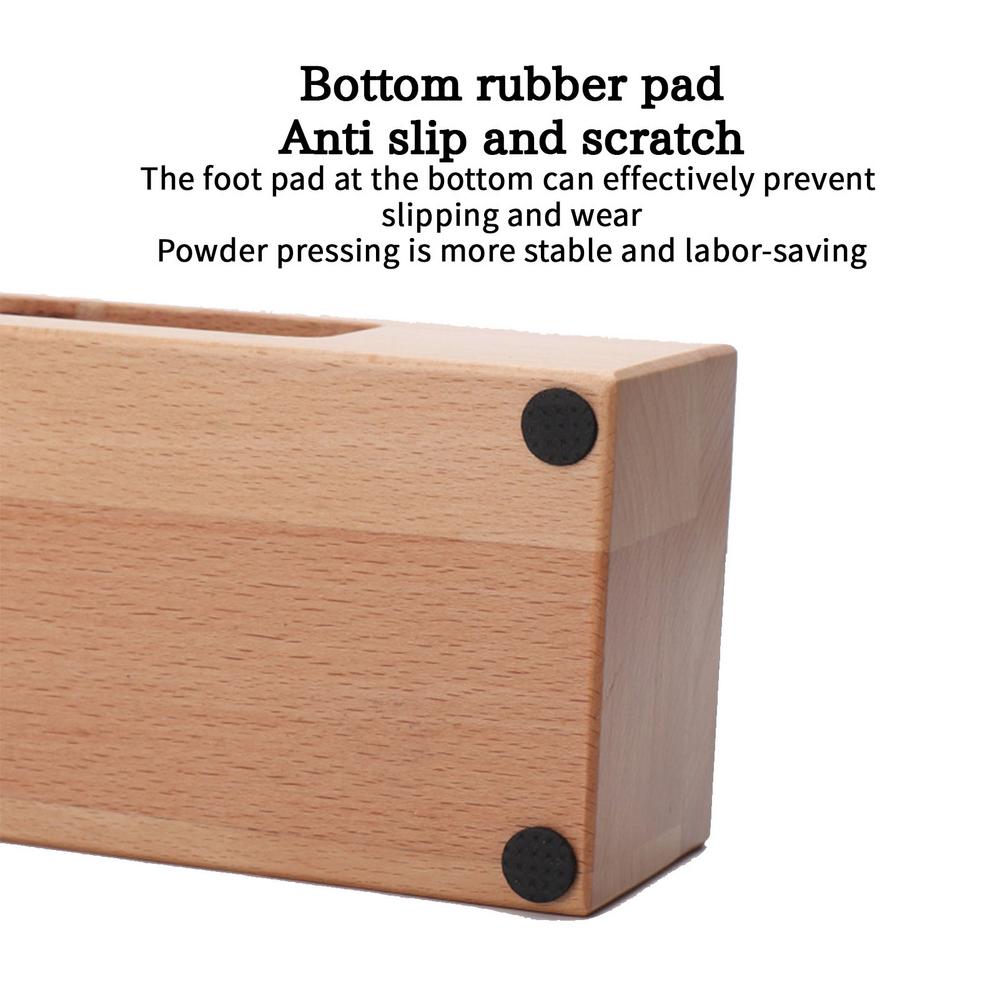 Buy Gecorid Espresso Tamper Mat Wood Coffee Filter Tamper Holder Wood