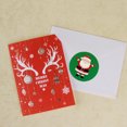 thumbnail image 3 of Merry Christmas Holiday Stickers Labels Christmas Tags Envelope Seals 1inch/1.5inch, 3 of 5