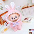 thumbnail image 5 of Mini ropa de peluche Kawaii para muñecas, traje de 17cm, accesorios para Corea, Kpop, Exo, Labubu, Idol, mono, ropa para fanáticos, regalo DIY, 5 of 5