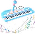 thumbnail image 1 of Clavier Piano pour Enfants Simulé Clavier Musical à 37 Touches Jouet Musical avec Microphone, 1 of 10