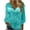 40#Mint Green, variant on Womens Sequin Tops V Neck Sparkly Glitter Blouses Trendy Patchwork Long Sleeve Holiday Evening Party Shiny Dressy Shirts Silver 2XL