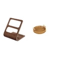 thumbnail image 1 of Cesta Organizadora De Escritorio Para Oficina, Cocina, Mesa De Hotel, Con Dos Compartimentos, Frutero Tejido, Plato Para Pan., 1 of 8