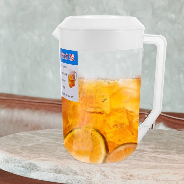 unbranded Jarra De Y Jugo Transparente Con Marcas De Medida Para Bebidas Frías