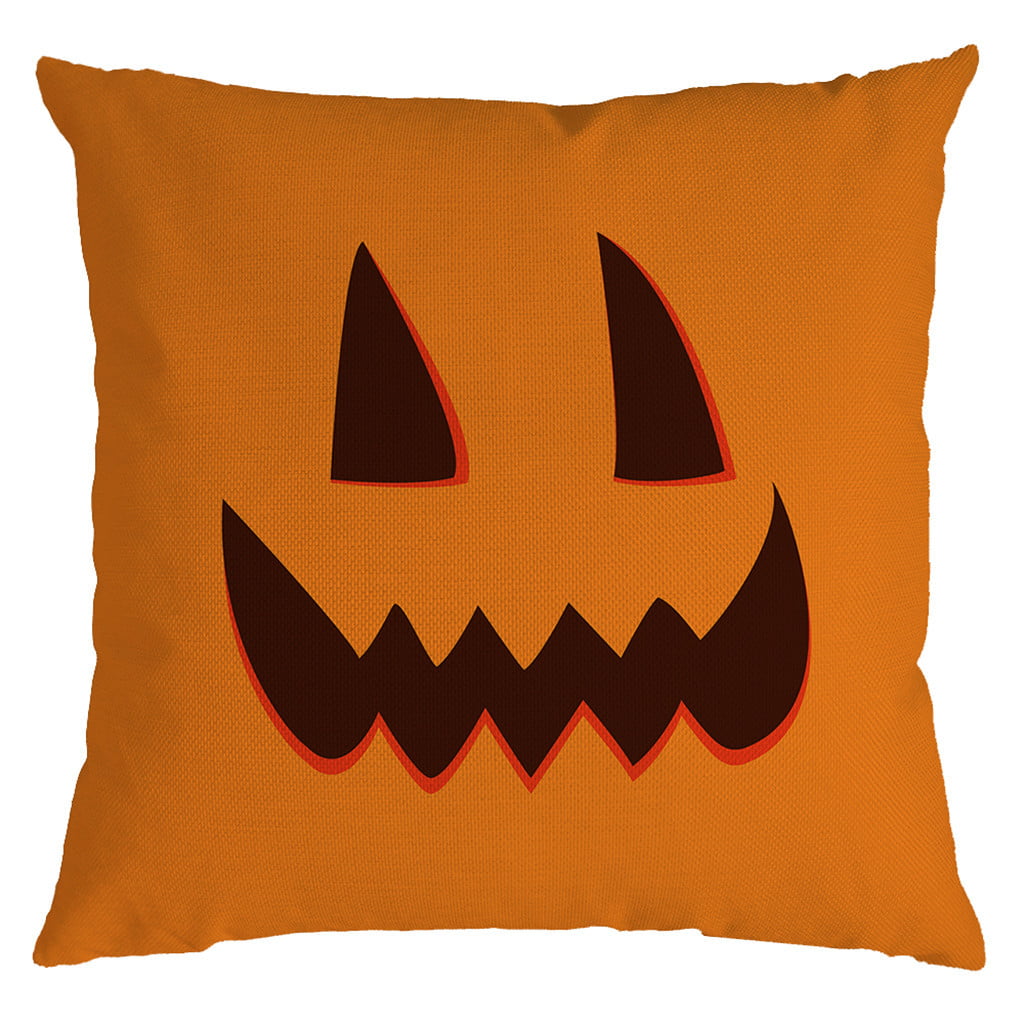 13 Colors Halloween Pillow Case Sofa Waist Throw Cushion Cover Home Decor Square 