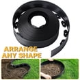thumbnail image 5 of GOTGELIF Landscape Edging 4inch Tall, 100ft No-Dig Landscape Edging Border with 50/120 Spikes Plastic Garden Edging for Landscaping, 5 of 9