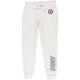 thumbnail image 1 of DKNY Womens Washington Nationals Athletic Jogger Pantalones, Blanco, Pequeño, 1 of 2