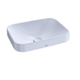 thumbnail image 2 of TOTO LT425G#01 Arvina Rectangular 20" Vessel Bathroom Sink with CeFiONtect, 2 of 2