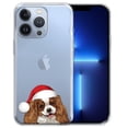 thumbnail image 1 of WIRESTER Cavalier King Charles Spaniels Dog Happy Transparent Soft Gel TPU Clear Case Slim Protective Cover for Apple iPhone 13 Pro 6.1" 2021, 1 of 3