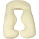 leachco maternalign contoured maternity body pillow vintage natural - image 3 of 3
