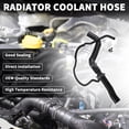 thumbnail image 2 of Manguera de Refrigerante del Radiador para Ford Edge No.DT4Z8260A | Manguera de Calefacción del Motor HVAC Superior Negra 1 Pcs, 2 of 6
