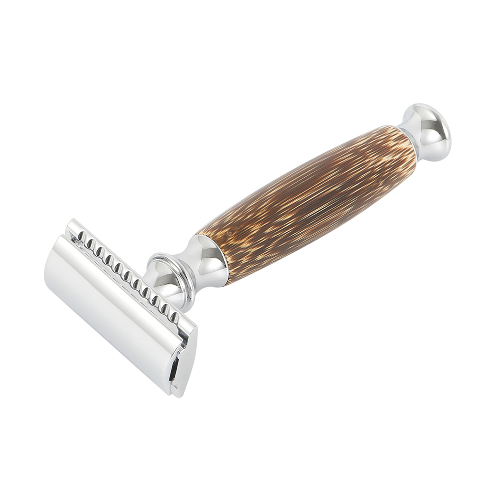 ODOMY Reusable Bamboo Razor Women & Men Shaving Manual Double Edge