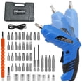 thumbnail image 1 of 47 in 1 Cordless Screwdriver, Portable Cordless Drills, 3.6V Rechargeable Electric Screwdriver Kit, Dual Position Handle with USB Cable LED Light for Home Office DIY Tools, 1 of 7