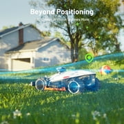 Mammotion LUBA 2 AWD 5000HX Robotic Lawn Mower, Reception for 1.25 Acres, Max 1.5 Acres Coverage, With 4G, UltraSense AI Vision, 2.2-4.0 Cutting Height