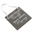 thumbnail image 1 of BESTYASH Señal De Madera Para Bodas Daddy Are You Ready Here Comes Mommy Multicolor, 1 of 7