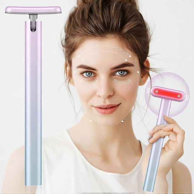 high quality Red Light Therapy for Face, LED Light Therapy Eye Device, Microcurrent Hot Compress Facial Massager for Anti-Aging and Wrinkless Skin Car