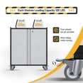 thumbnail image 5 of GANGMEI Metal Rolling Tool Chest，Solid Garage Storage Cabinet with Wheels, Two Door Mobile Cabinet for Garage, Toolhouse，Assembly Required, 5 of 9