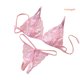 thumbnail image 1 of (lencería Sexy) erótico mujeres encaje ver a través triángulo copa sujetador abierto entrepierna calzoncillos ropa interior conjunto Gao Jiahui unisex, 1 of 2