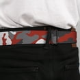 thumbnail image 4 of Buckle-Down Belt, Seatbelt Buckle Belt, Camo Orange, Youth 22 to 32 Inches, 4 of 9