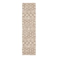 thumbnail image 3 of Unique Loom Moroccan Trellis Shag Collection Area Rug - Meknes (2' x 8' Runner Light Brown/Ivory), 3 of 6