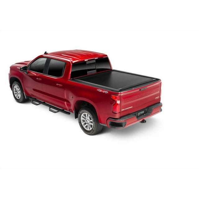 Retrax Tonneau Cover 60488 RetraxONE MX; Manual Retractable; Key Lockable; Matte Black; Polycarbonate; Without Stake Pocket Cutouts