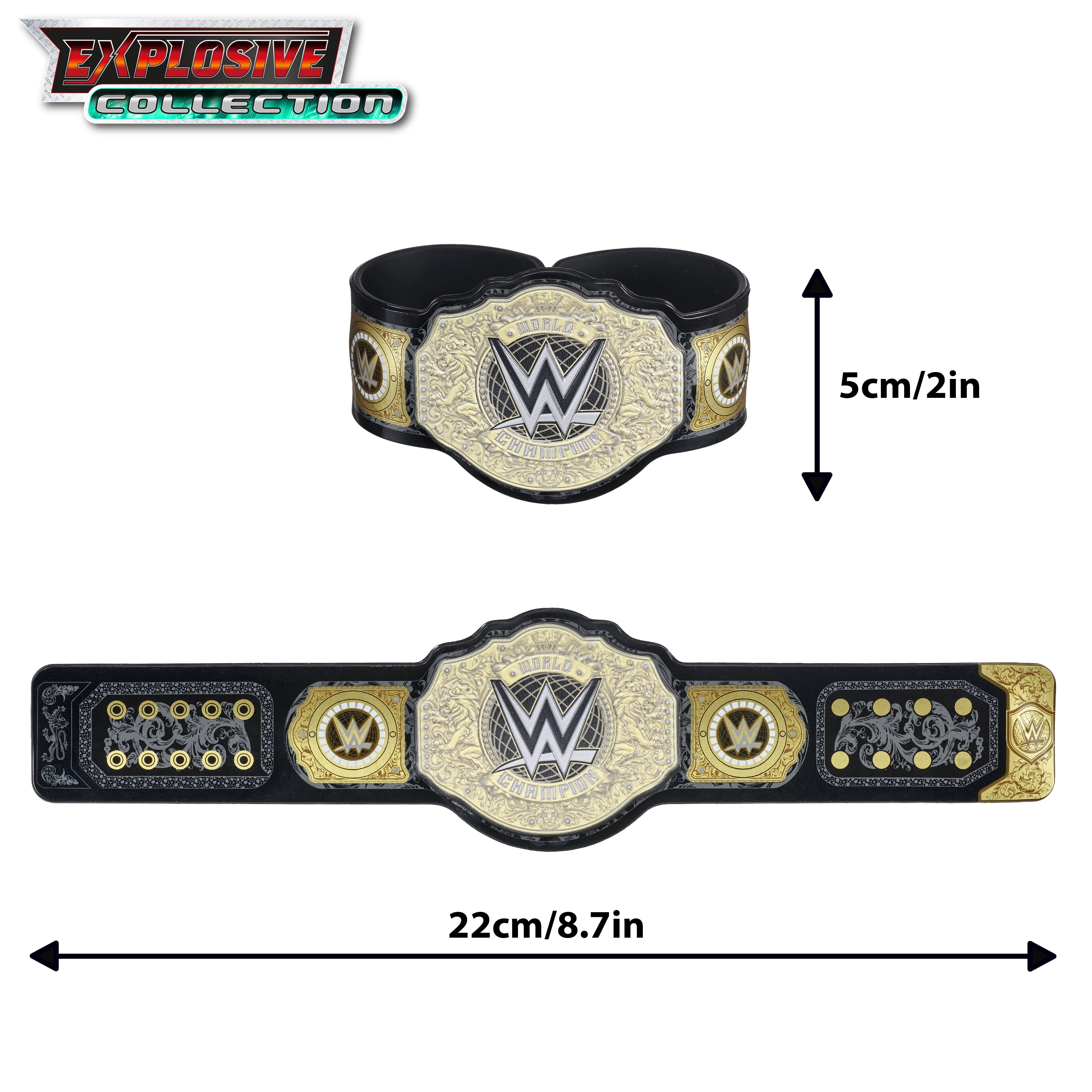 WWE Championship Title Slap Bands - Series 2 Action Figure Blind Bag, Children Ages 3+