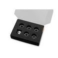 thumbnail image 2 of EKWB EK-Quantum Torque HDC-12 Compression Fitting for EKWB Rigid Tubing, 12mm OD, Satin Titanium, 6-pack, 2 of 9