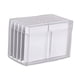 thumbnail image 2 of Caja de almacenamiento de pestañas acrílicas, contenedor para pestañas con 10 palés vacíos para transparente, 2 of 9