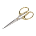 thumbnail image 3 of Uxcell 6" Stainless Steel Vintage Mini Scissors for Embroidery Cross Stitch Sewing Gold, 3 of 6
