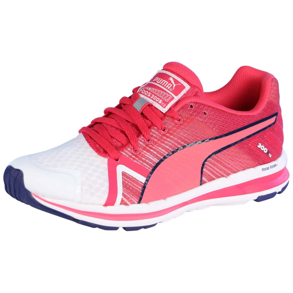 PUMA - Puma Women's Faas 300 S V2 Running Shoes-White/Virtual Pink ...