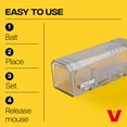thumbnail image 4 of Victor Live Catch Mouse Trap - Humane Catch and Release Trap for Mice - Indoor and Outdoor Use - 2 Pack, 4 of 13