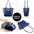 thumbnail image 4 of VOROLO Bolso de playa de malla,Bolso Hobo Fairycore para mujer,Bolso de hombro,Bolsos de ganchillo casuales de verano suaves, 4 of 5