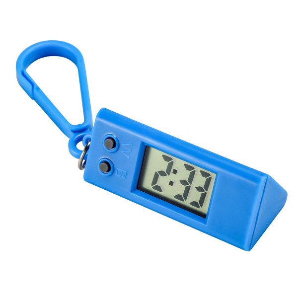 Reloj especial para exámenes para estudiantes de primaria, reloj de pared pequeño para hombres y mujeres, reloj de bolsillo electrónico portátil con forma de triángulo creativo