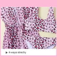 thumbnail image 6 of GYRATEDREAM 2-12 Years Girl's Tropical Print Bikini Bathing Suit with Kimono 3 Piece Floral Swimsuits, 6 of 7