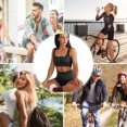 thumbnail image 2 of Traje De Fitness Sujador Sexy de punto sin costuras para Fitness traje deportivo para Likrtyny Para Estrenar, 2 of 4