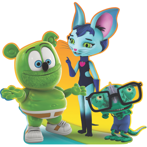 SC2511 Gummy Bear Group Cardboard Cutout Standee Standup