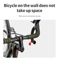 thumbnail image 5 of Yammee Bicycles Wall Mount Rack Aluminum Alloy Bike Storage Fixed Hanging Rack, 5 of 16