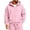 Pink, variant on Rexolia Mens Full Zip Hoodie Long Sleeve Solid Color Plain Hooded Sweatshirt Casual Track Jacket Fall Spring Lightweight Hot Pink L