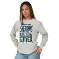 thumbnail image 3 of Shedding Sharing Glitter Dog Fur Puppy Long Sleeve TShirt Men Women Brisco Brands S, 3 of 6