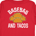 thumbnail image 4 of Inktastic Baseball And Tacos Boys or Girls Long Sleeve Toddler T-Shirt, 4 of 5