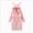 B13-Pink, variant on Gibobby Kids Soft Coral Fleece Bathrobe,Warm Hooded Sleep Robe with Waist Belt,Cute Cartoon Design,for Toddlers Children 2-12Y,Multi-Use Lounge Wear Kids Pajamas Toddler Pajamas,Pink,Size 5-8T