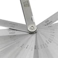 thumbnail image 2 of Dental Orthodontic Interproximal Enamel Measuring Tool, Stainless Steel Feeler Gauge Set Orthodontic Leaf Gauge, Tooth Gap Measurement, 2 of 4