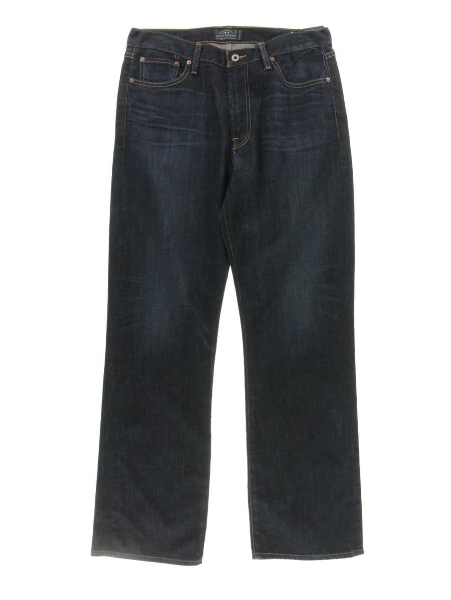 Lucky Brand - Lucky Brand Mens Mid-Rise Relaxed Fit Straight Leg Jeans ...