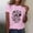 Pink, variant on Tittly T Shirts for Women Spring Tops for Women Girl's Trip 2025 T Shirt Women's Fashion Round Neck Casual Short Sleeves Graphic Tees Tshirts Shirts Black L