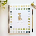 thumbnail image 2 of 30Ml Lex Studio Watercolor Workbook for Beginner 44 Bound Pages Dispersed Beginner Friendly Watercolor Workbooks for Adults Arts and Crafts (Paint Brushes And, 2 of 5