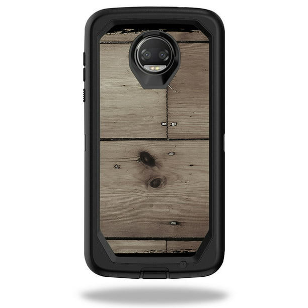 Skin For OtterBox Defender Motorola Moto Z2 Force Wood
